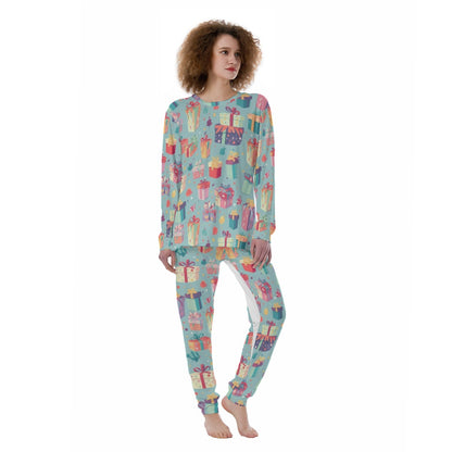 Women's Christmas Pyjamas - Multi Presents