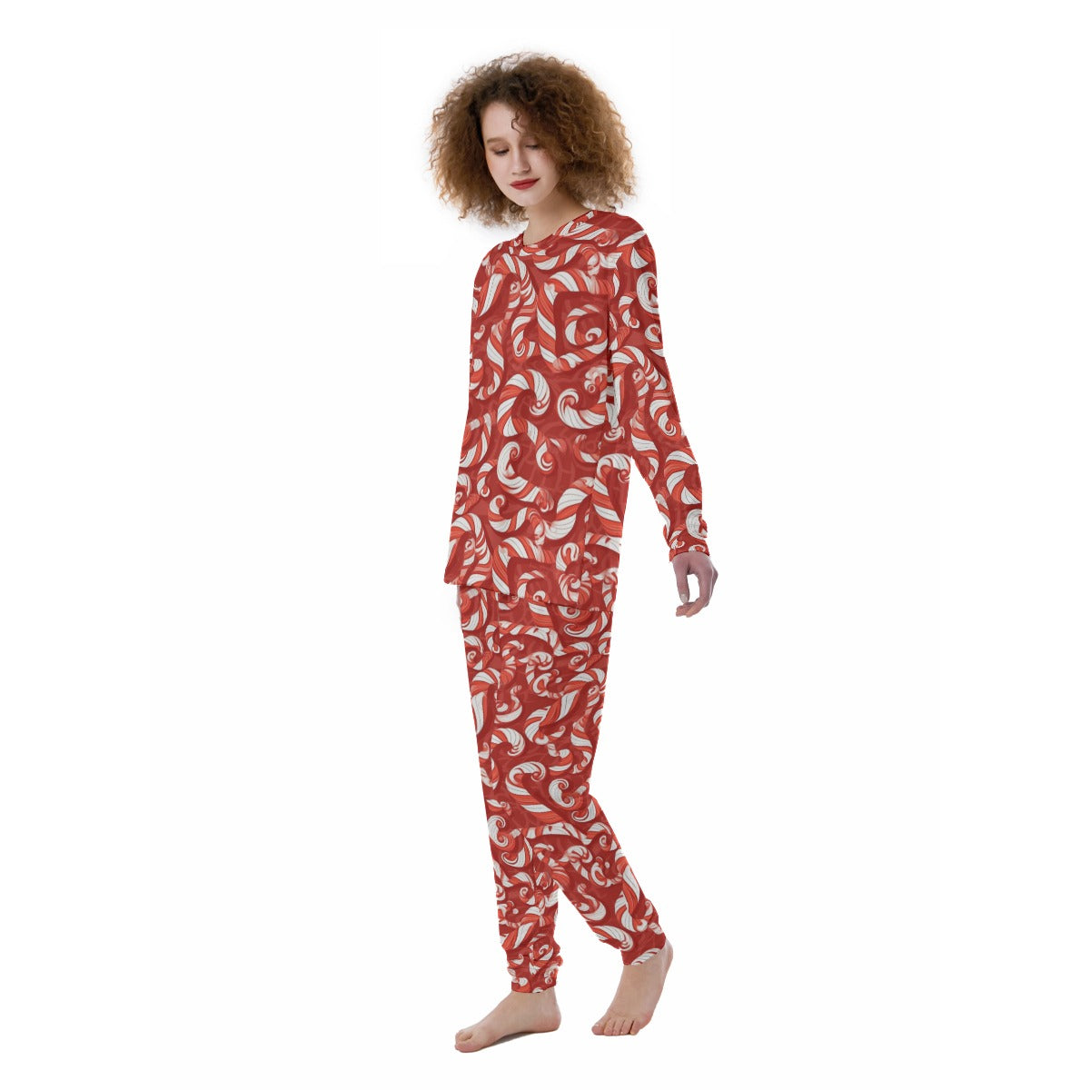 Women's Christmas Pyjamas - Candy Canes