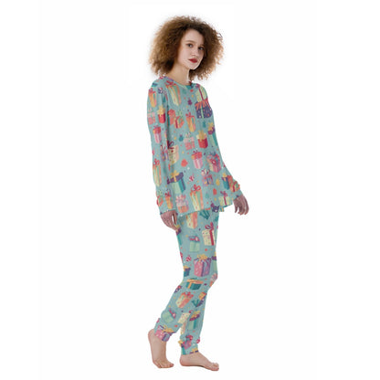 Women's Christmas Pyjamas - Multi Presents