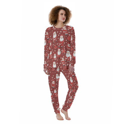 Women's Christmas Pyjamas - Red Santas