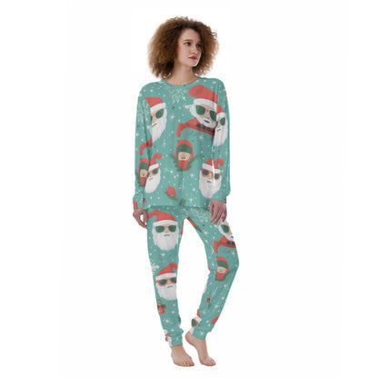 Women's Christmas Pyjamas - Cool Santas