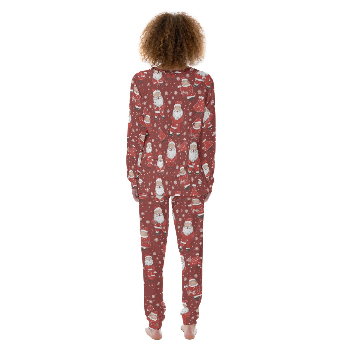 Women's Christmas Pyjamas - Red Santas