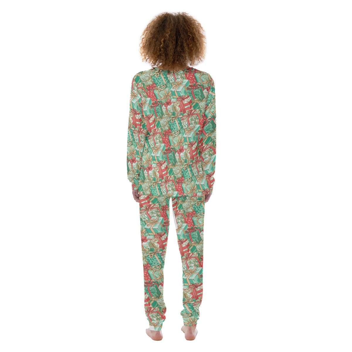 Women's Christmas Pyjamas - Present Stacks