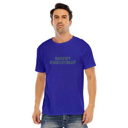 Mens Short Sleeve Christmas Tee - "Merry Christmas"