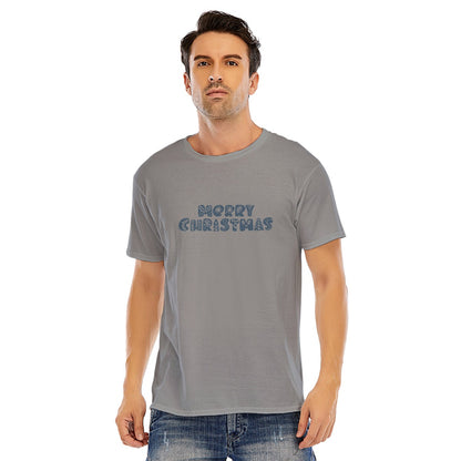 Mens Short Sleeve Christmas Tee - "Merry Christmas"