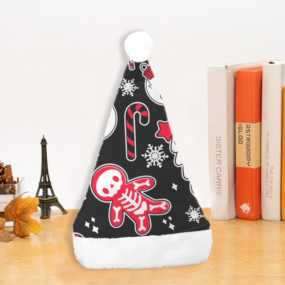 Christmas Santa Hat - Creepy Black - Festive Style