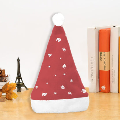 Christmas Santa Hat - Fine Stars Red - Festive Style