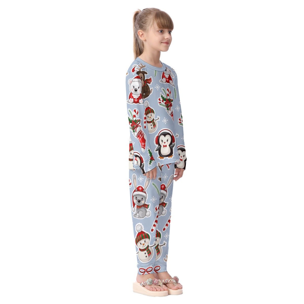 Kids Christmas Pyjama Set - Polar Kawaii - Festive Style