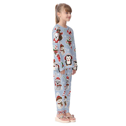 Kids Christmas Pyjama Set - Polar Kawaii - Festive Style