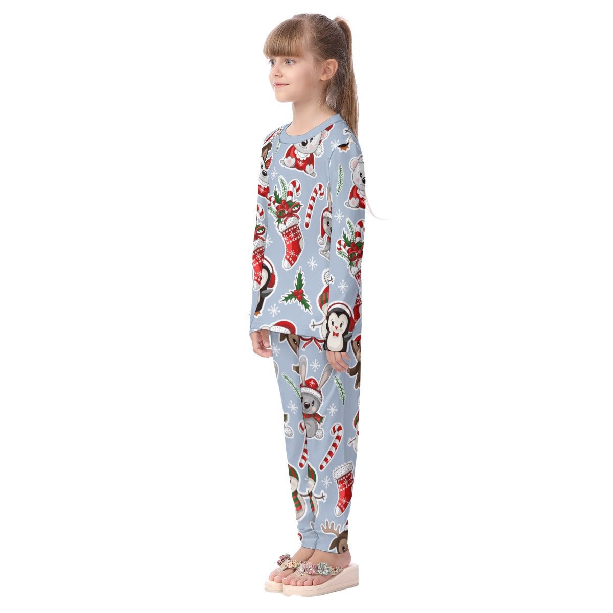 Kids Christmas Pyjama Set - Polar Kawaii - Festive Style