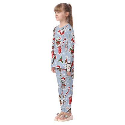 Kids Christmas Pyjama Set - Polar Kawaii - Festive Style