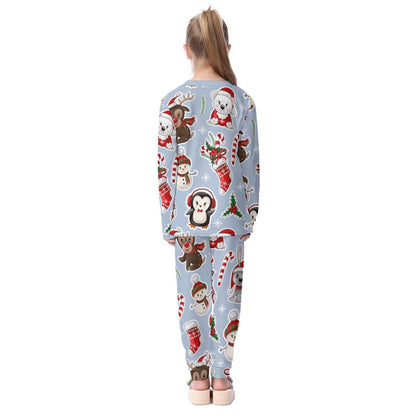 Kids Christmas Pyjama Set - Polar Kawaii - Festive Style