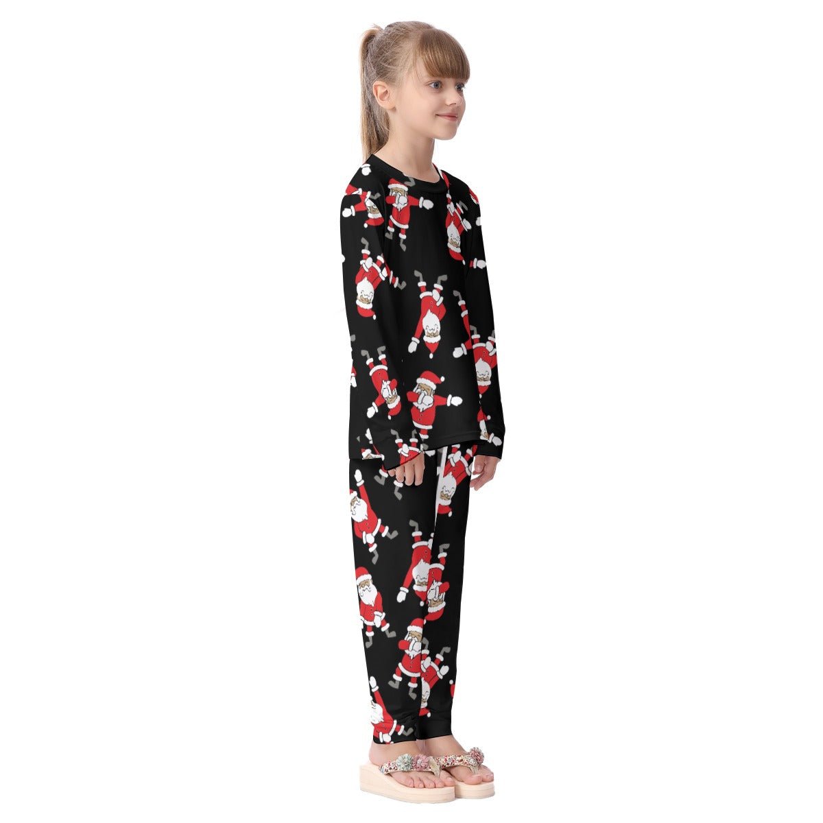 Kids Christmas Pyjama Set -Santa Dabs - Festive Style
