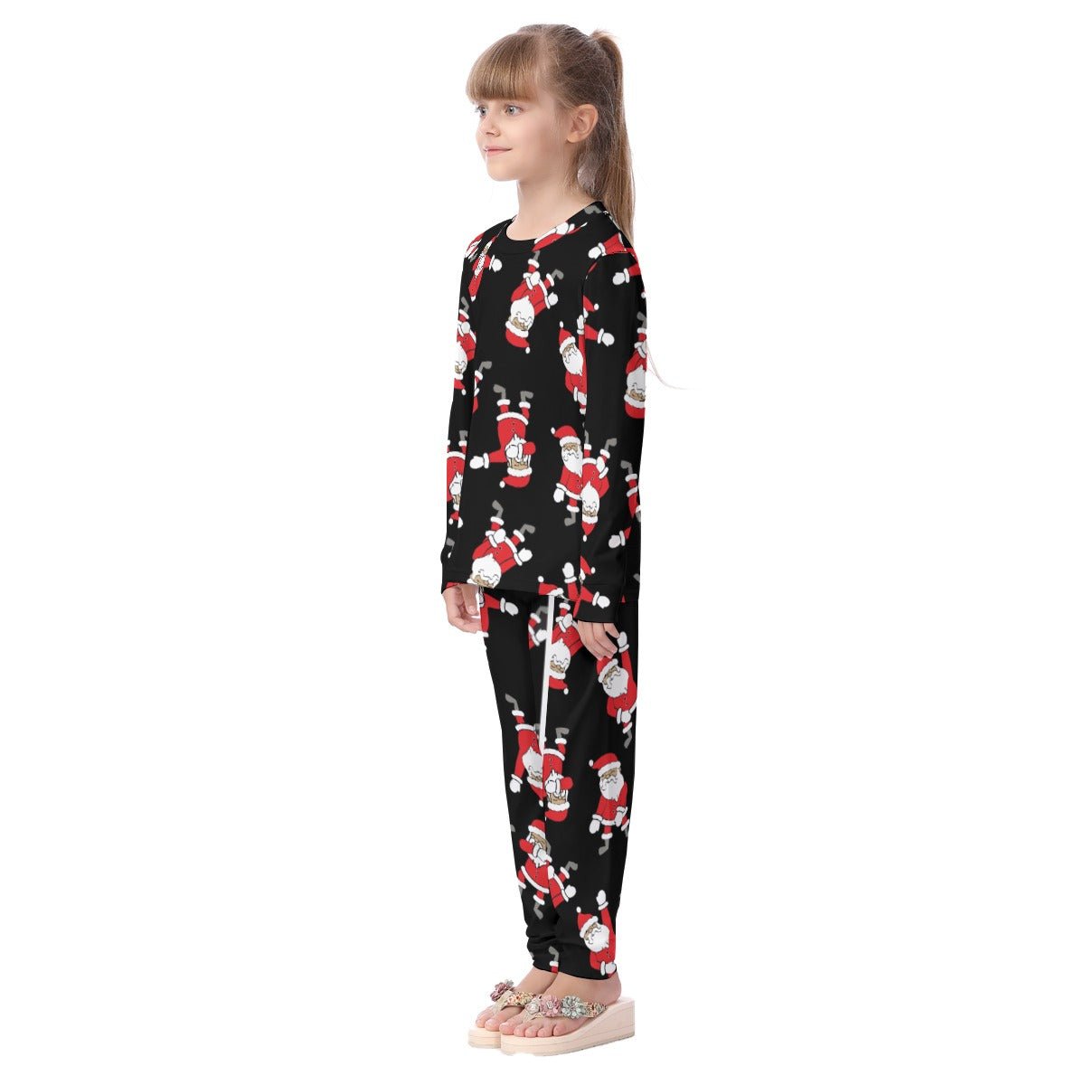 Kids Christmas Pyjama Set -Santa Dabs - Festive Style