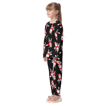 Kids Christmas Pyjama Set -Santa Dabs - Festive Style