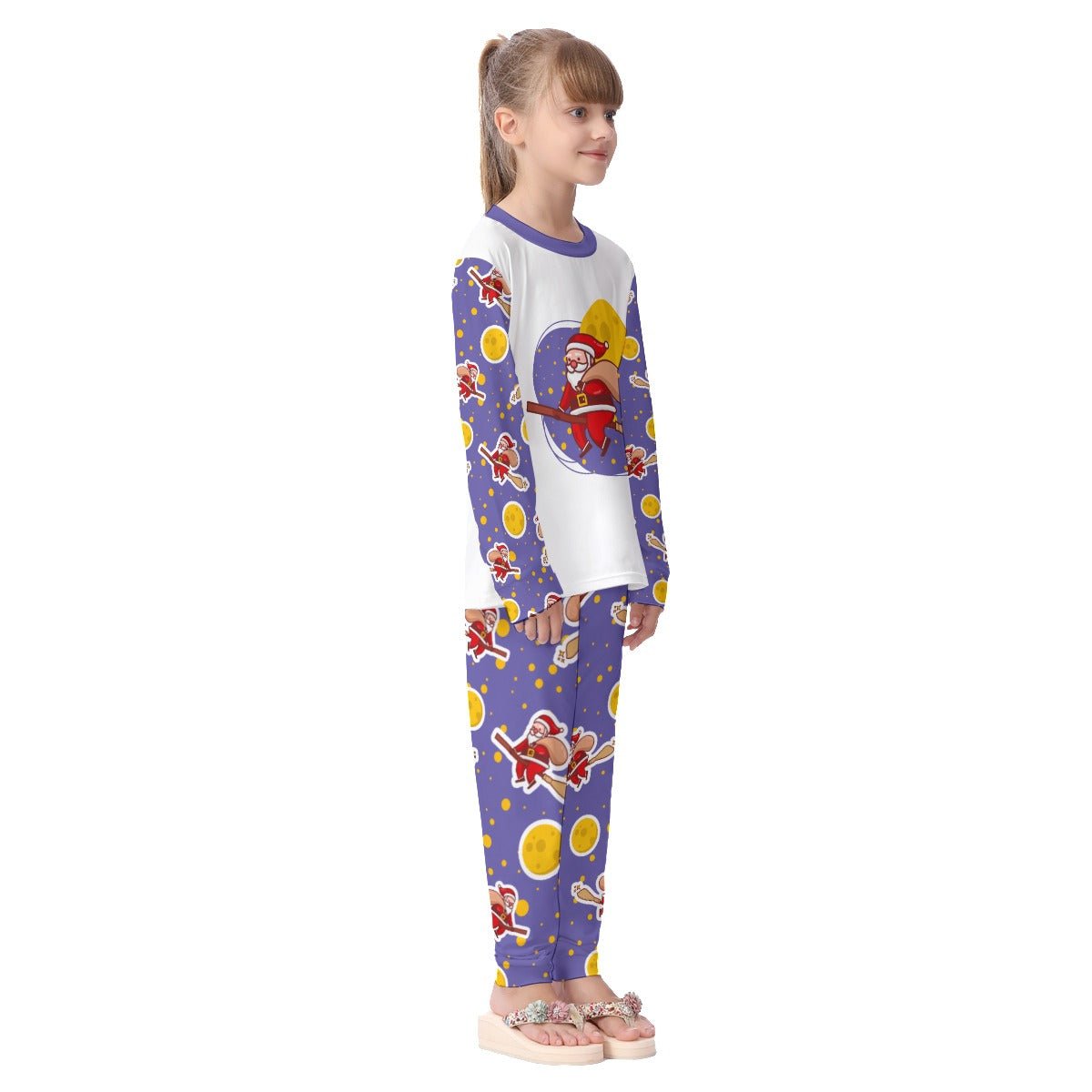 Kids Christmas Pyjama Set - Santa Witch - Festive Style
