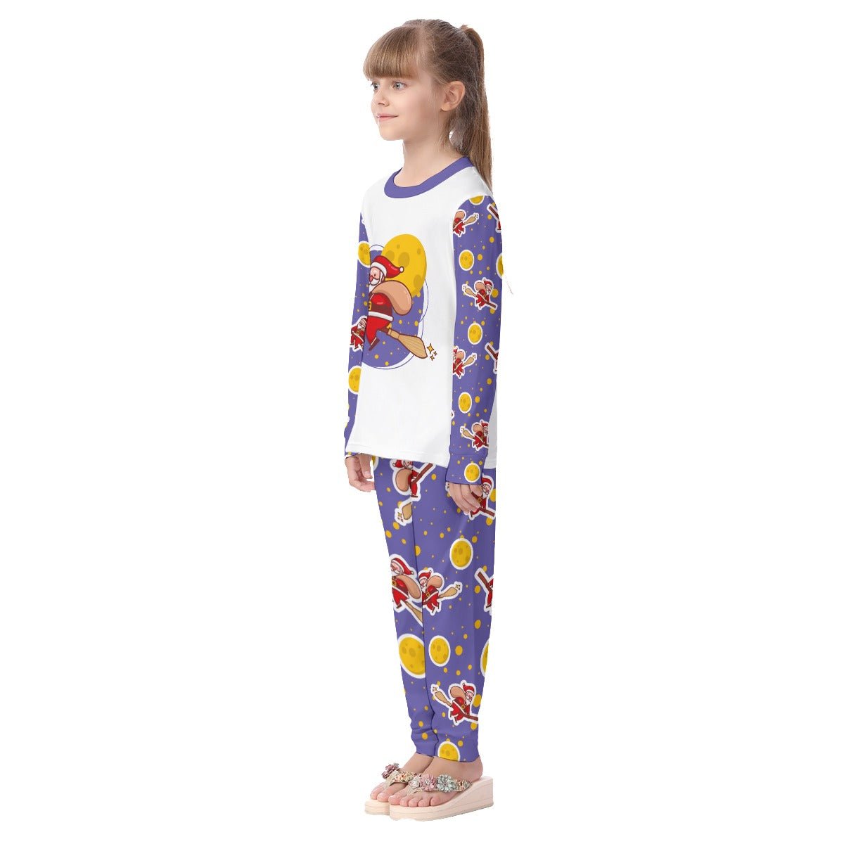Kids Christmas Pyjama Set - Santa Witch - Festive Style