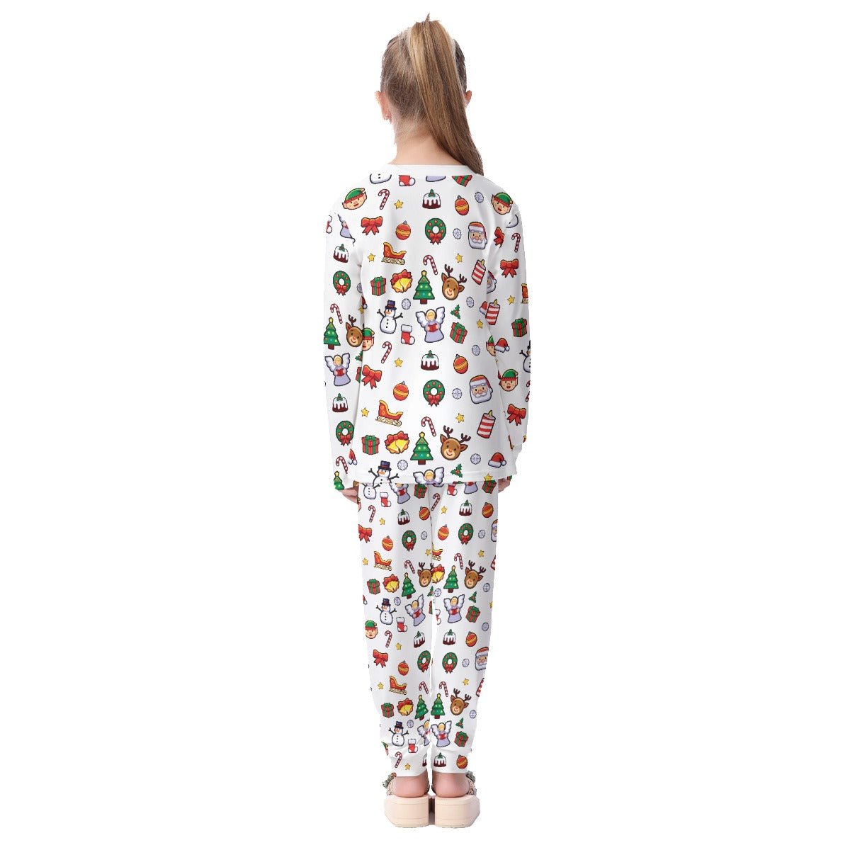 Kids Christmas Pyjama Set - Traditional 2 - Festive Style