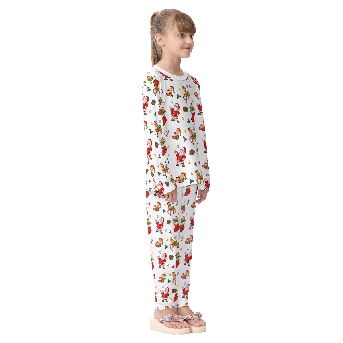 Kids Christmas Pyjama Set - Traditional - Festive Style