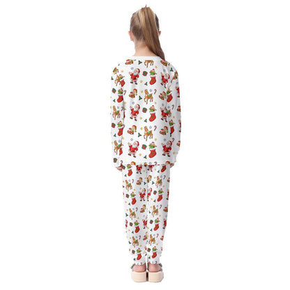 Kids Christmas Pyjama Set - Traditional - Festive Style