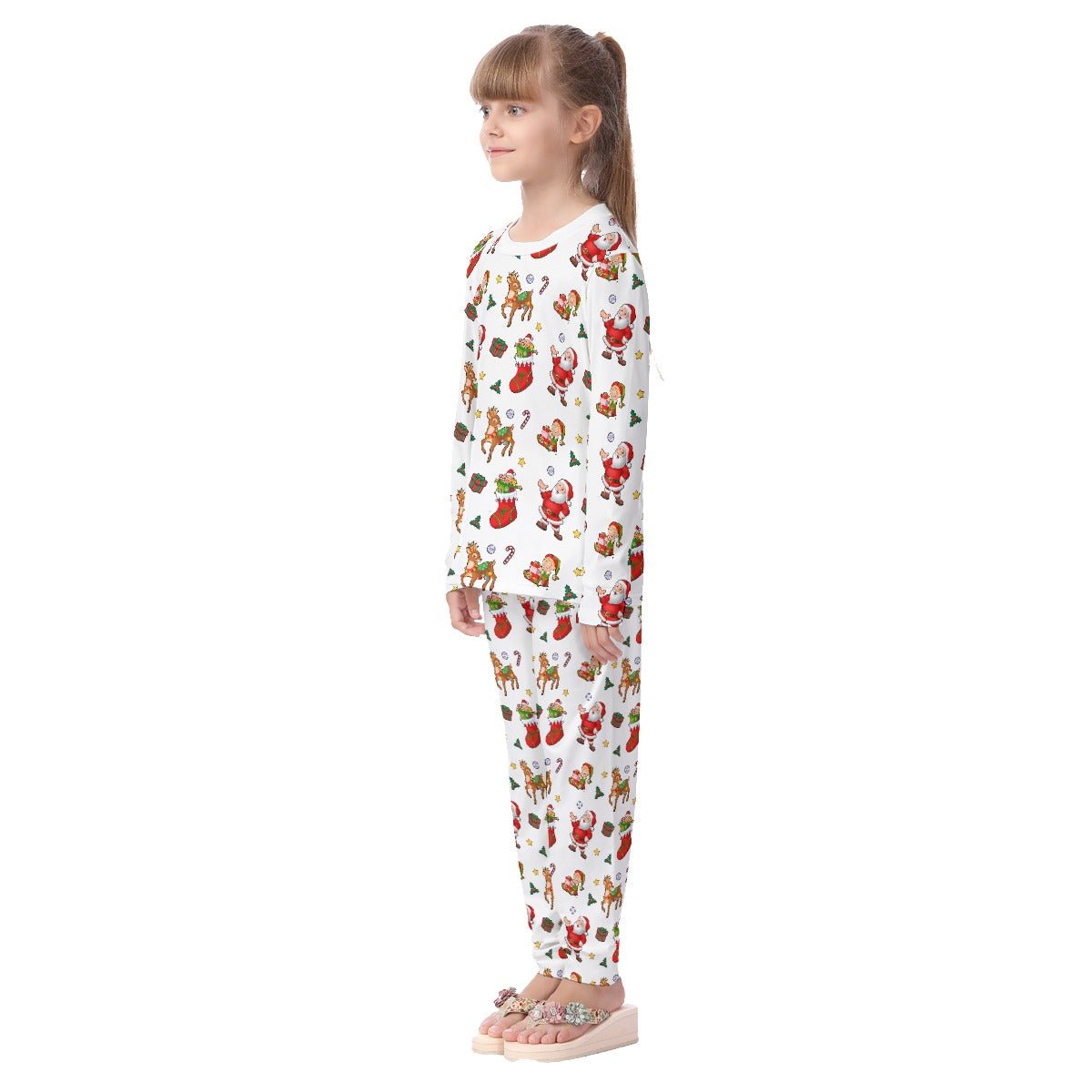 Kids Christmas Pyjama Set - Traditional - Festive Style