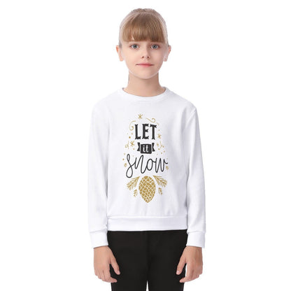 Kid's Christmas Sweater - Let It Snow