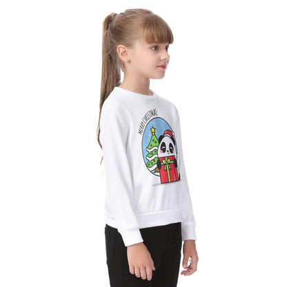 Kid's Christmas Sweater - Merry Panda - Festive Style