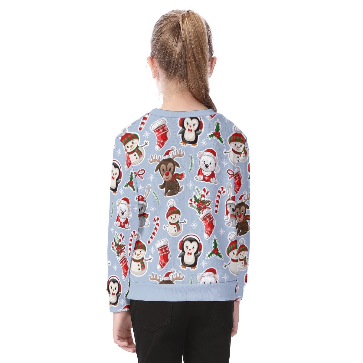 Kid's Christmas Sweater - Polar Kawaii - Festive Style