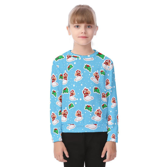 Kid's Christmas Sweater - Santa Cloud - Festive Style