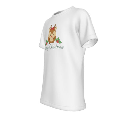 Kid's Christmas T-Shirt - Cute Reindeer