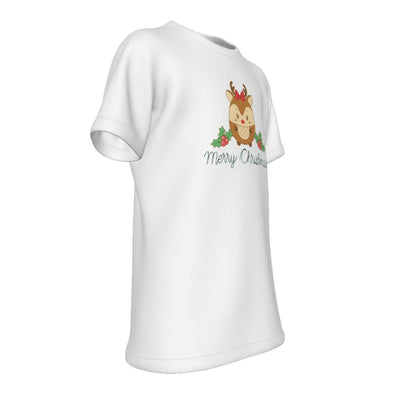 Kid's Christmas T-Shirt - Cute Reindeer