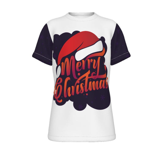 Kid's Christmas T-Shirt - MC Purple - Festive Style