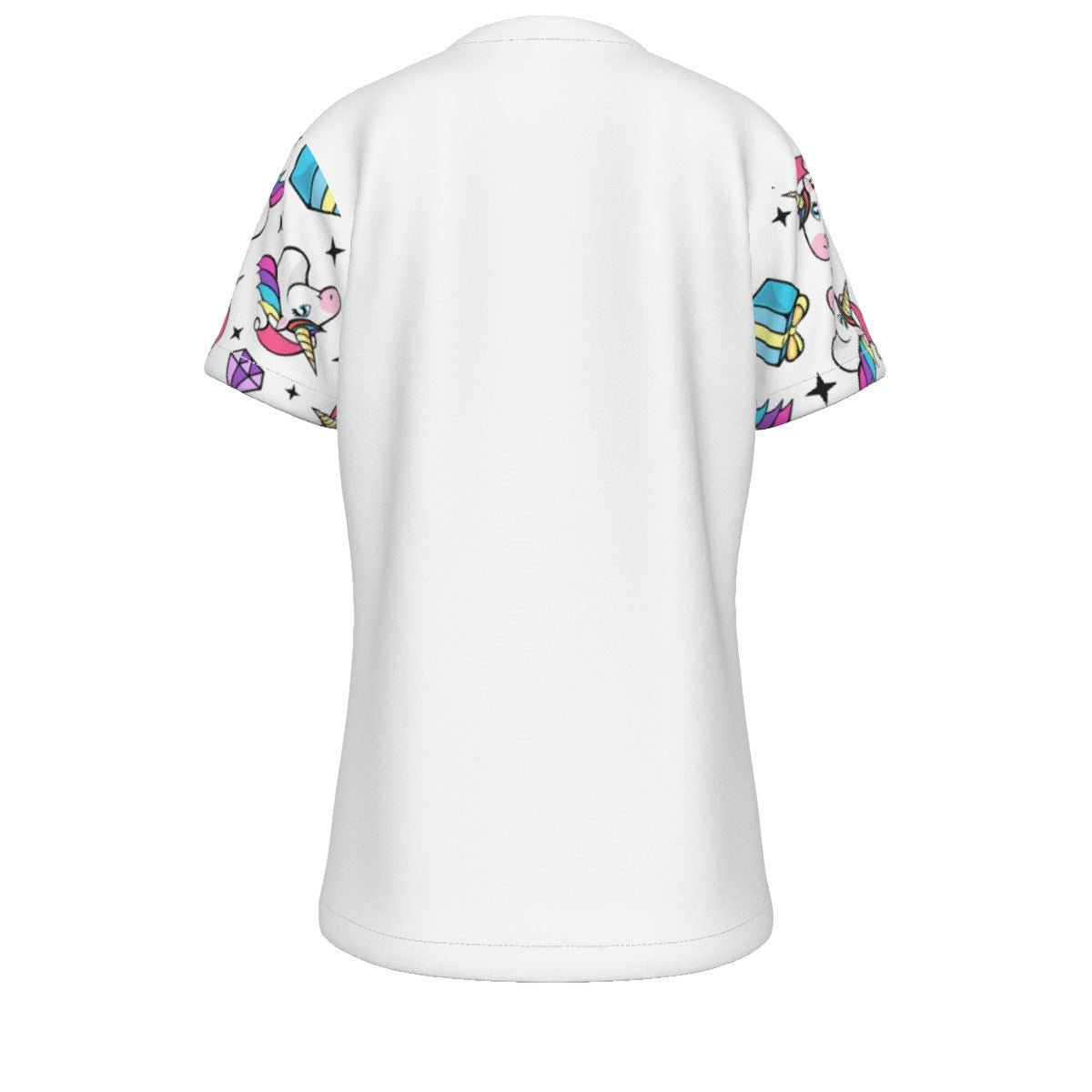 Kid's Christmas T-Shirt - Unicorn with Present - Festive Style