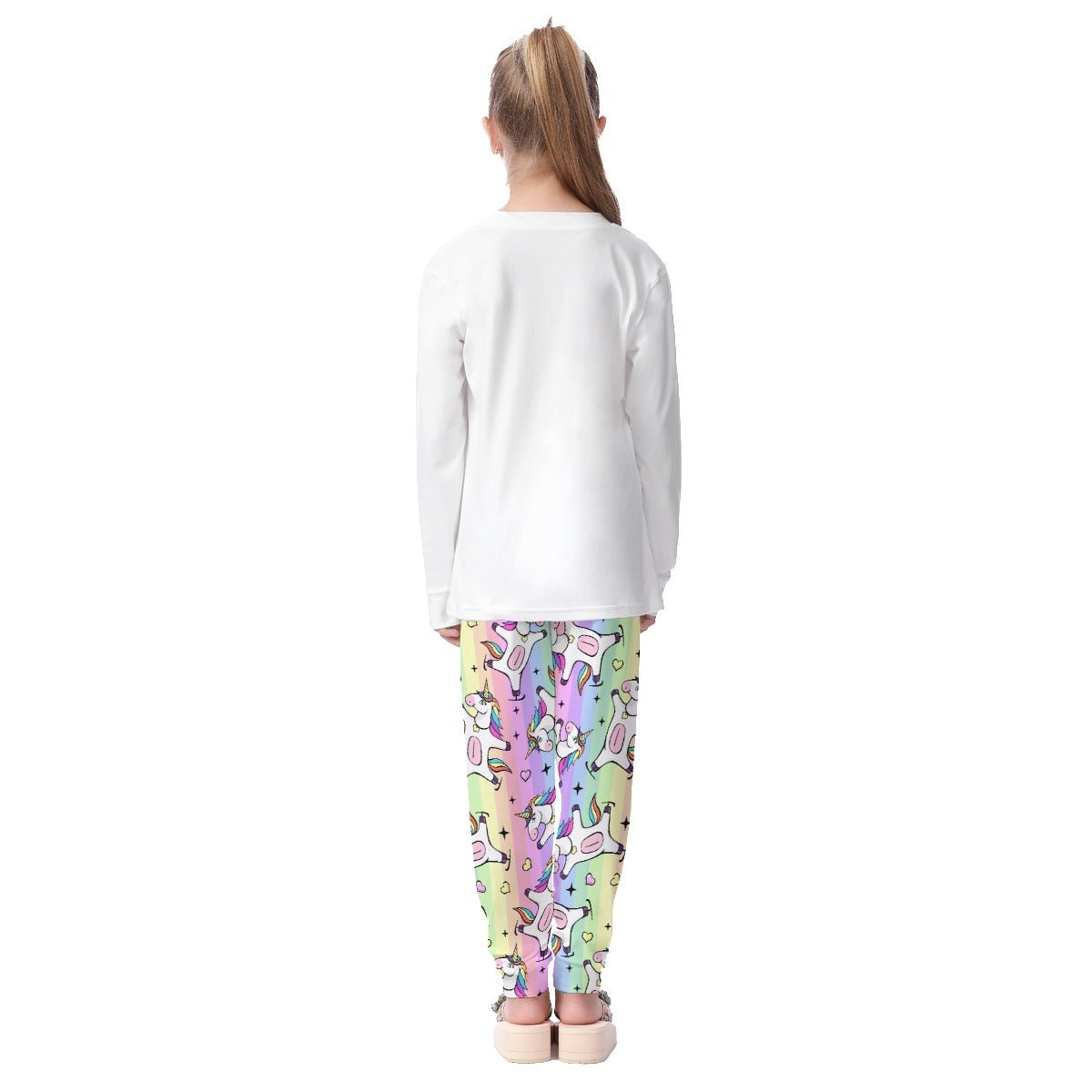 Kids Christmas Unicorn Pyjama Set 3 - Festive Style