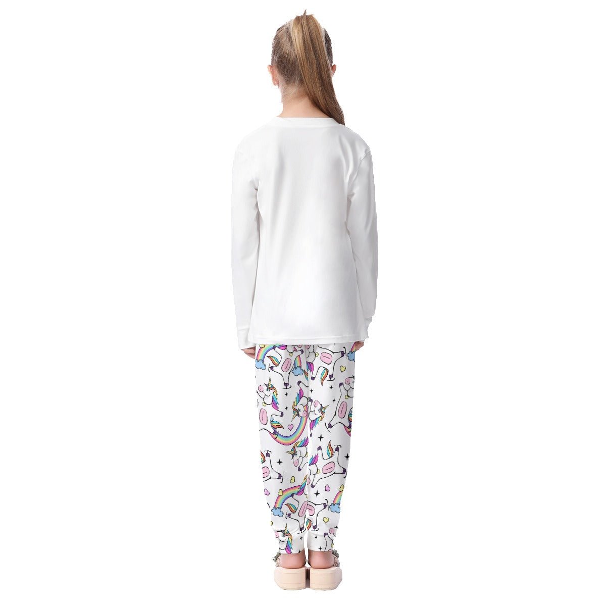 Kids Christmas Unicorn Pyjama Set1 - Festive Style