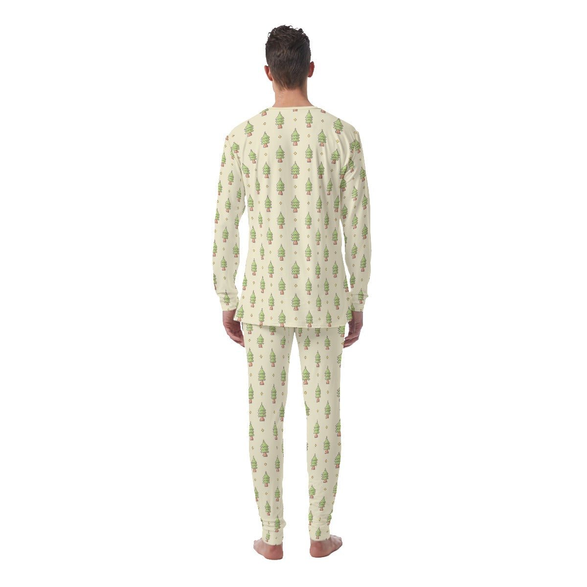 Men's Christmas Pyjamas - 16-bit Christmas Tree's - Festive Style