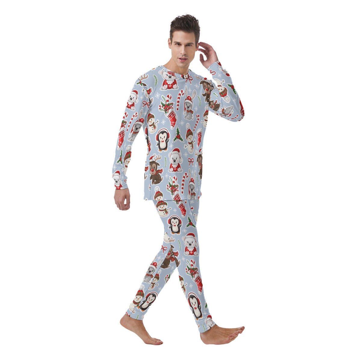 Men's Christmas Pyjamas - Polar Kawaii - Festive Style