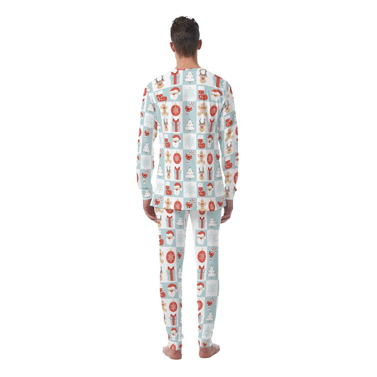 Men's Christmas Pyjamas - Quilt Style - Festive Style