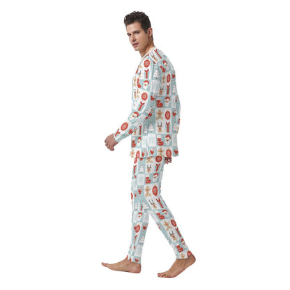 Men's Christmas Pyjamas - Quilt Style - Festive Style