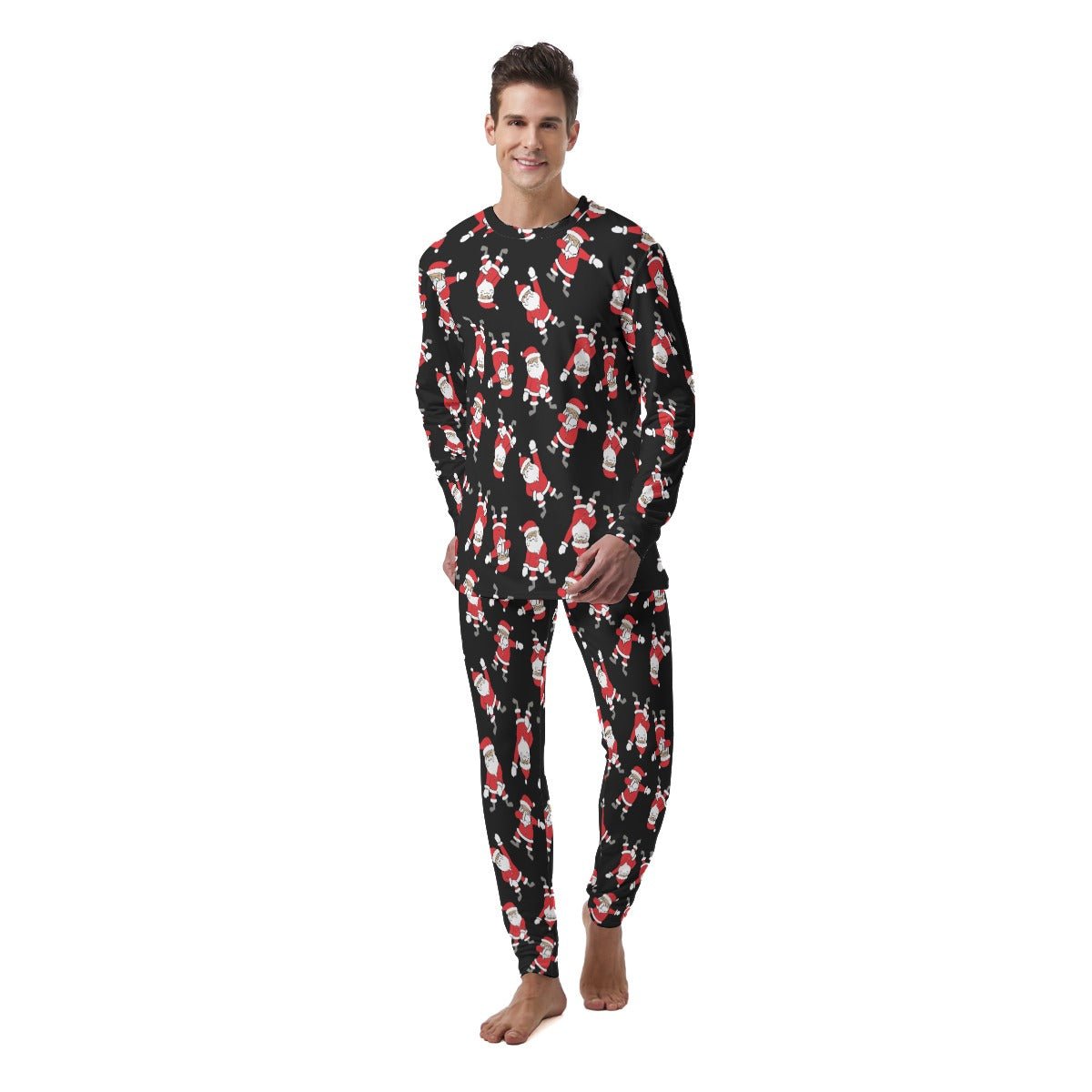 Men's Christmas Pyjamas - Santa Dabs - Festive Style