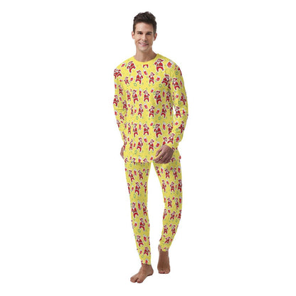 Men's Christmas Pyjamas - Santa Stars - Festive Style