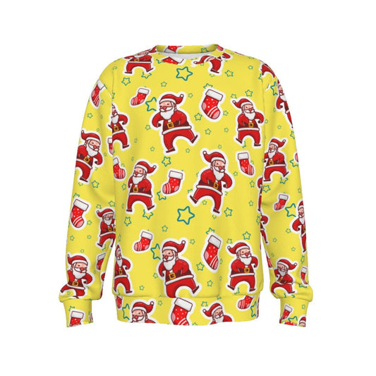 Men's Christmas Sweater - Santa and Stars - Festive Style