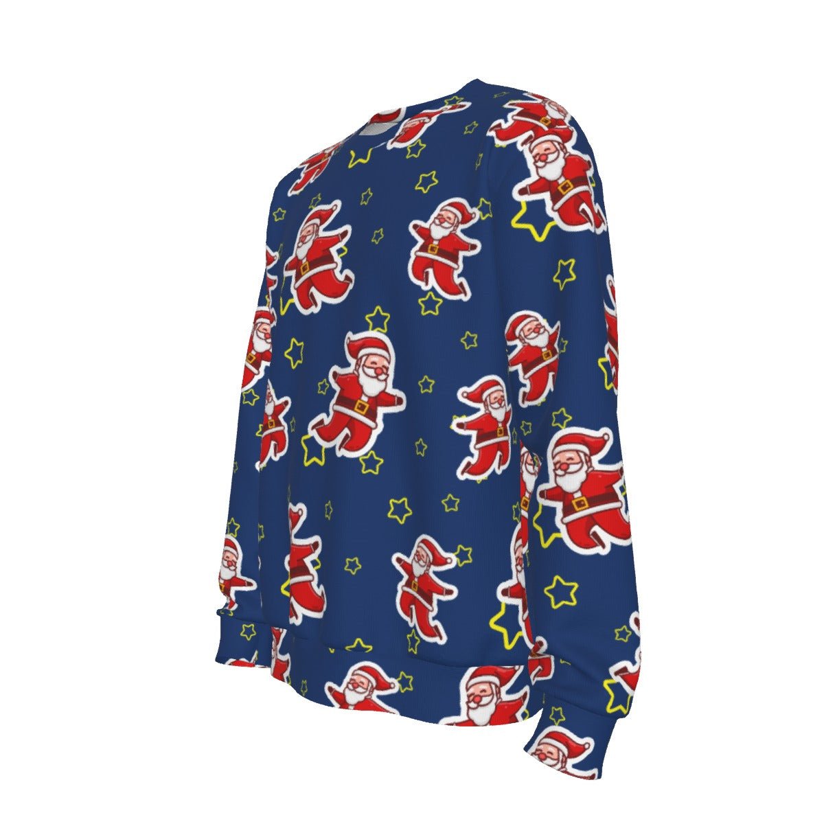 Men's Christmas Sweater - Santa Night Time - Festive Style