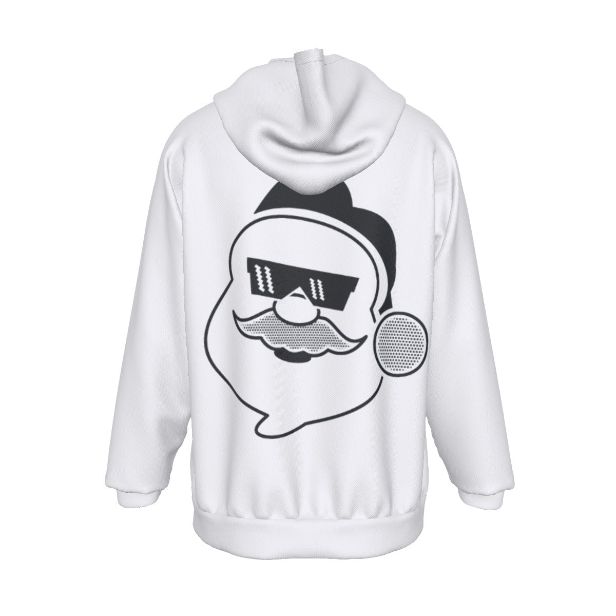 Men's Fleece Christmas Hoodie - Boss Santa - Festive Style