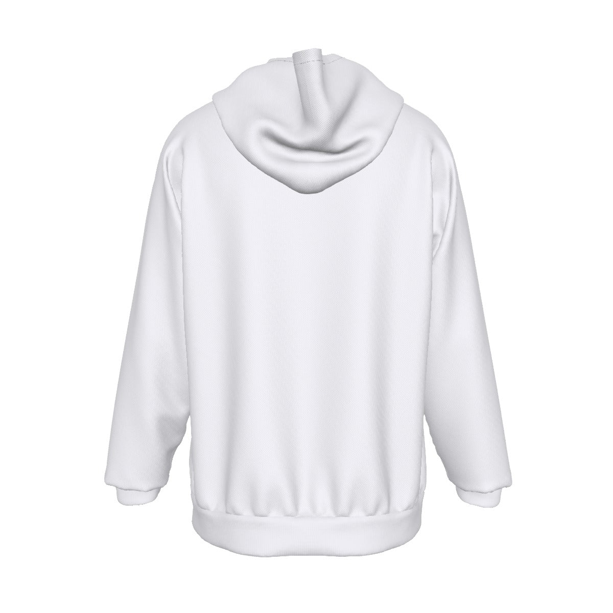 Men's Fleece Christmas Hoodie - Merry Christmas - White - Festive Style