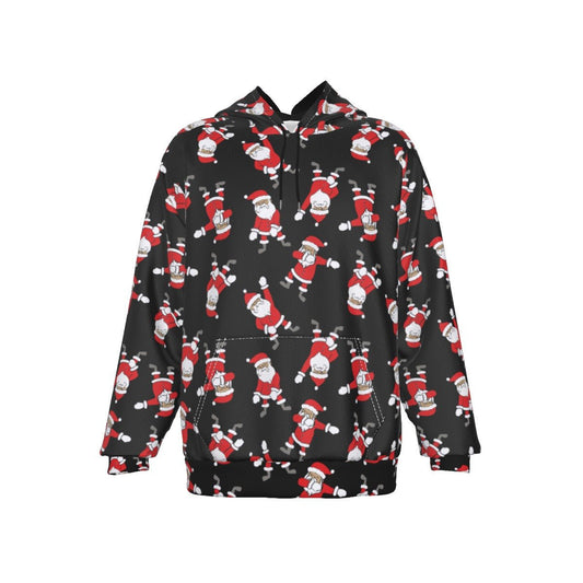 Men's Fleece Christmas Hoodie - Santa Dabs - Festive Style