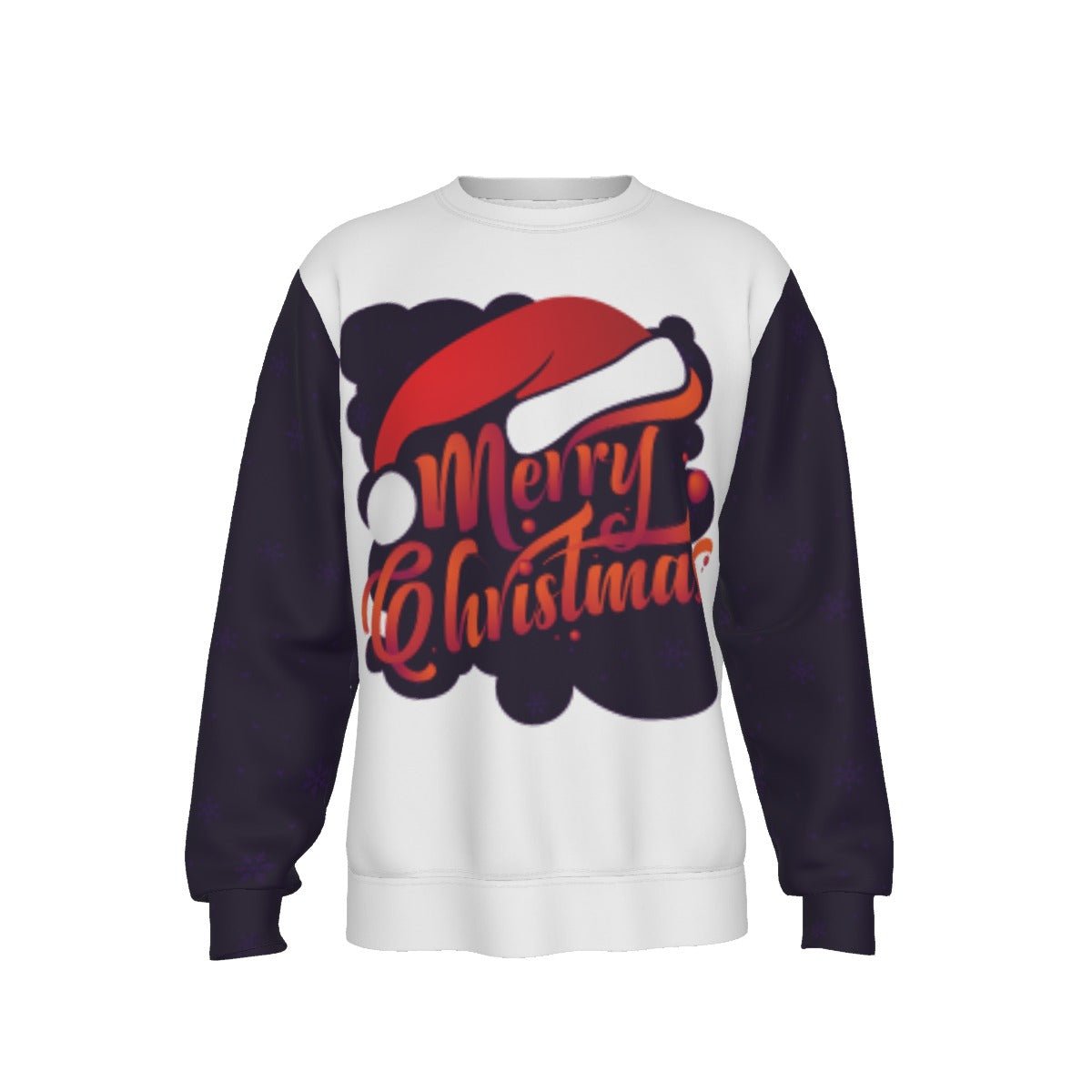Men's Fleece Christmas Sweatshirt- MC Purple - Festive Style
