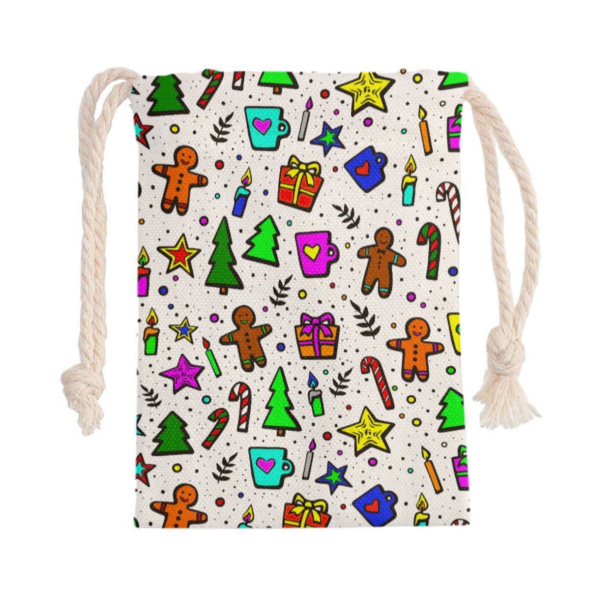 Santa Sack - Bright Doodle - Festive Style