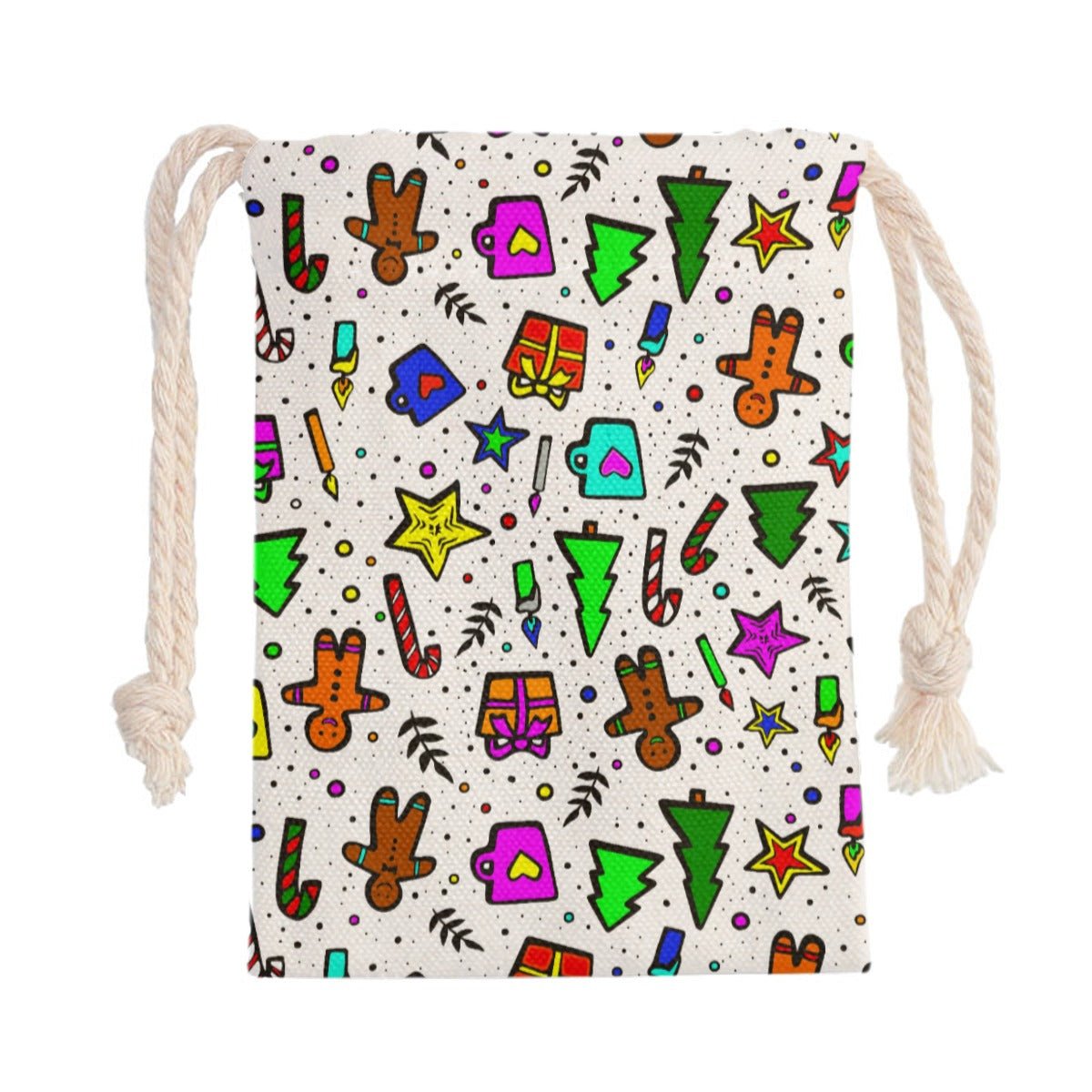 Santa Sack - Bright Doodle - Festive Style