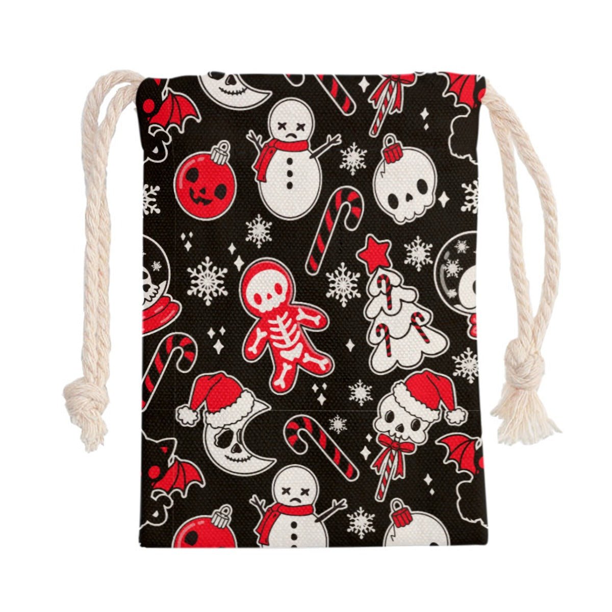 Santa Sack - Creepy Black - Festive Style